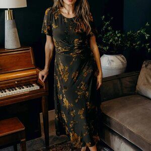 Mikarose The Thayer in Golden Rose Dress